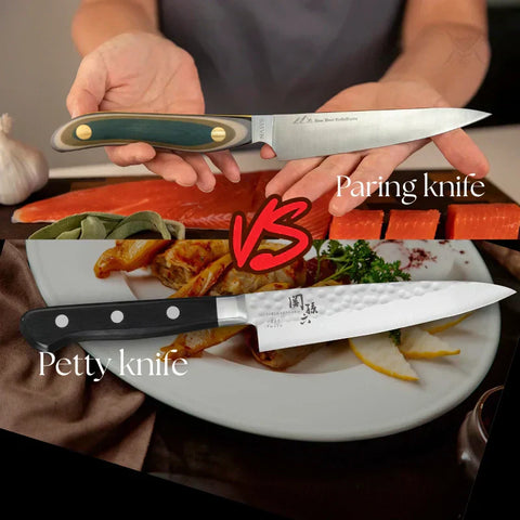 Petty Knife vs Paring Knife