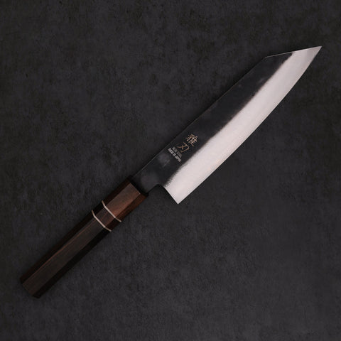 Mini Bunka Blue Steel Ebony Wood Handle 175mm