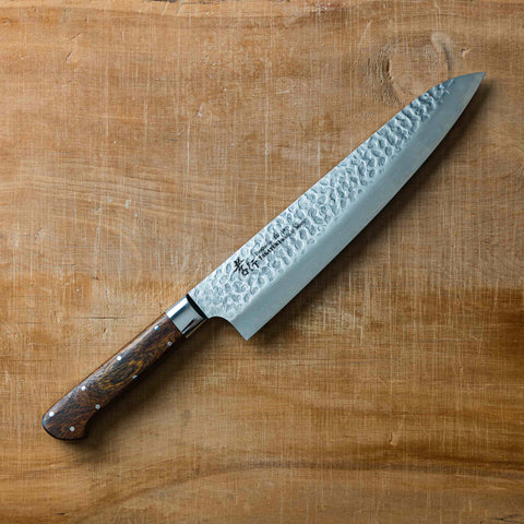 Sakai Takayuki Sugihara Damascus Gyutou 240mm (9.4")