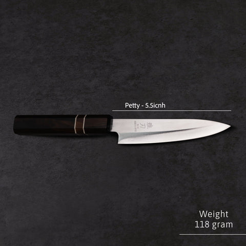 Petty VG-10 Ebony Wood Handle 140mm