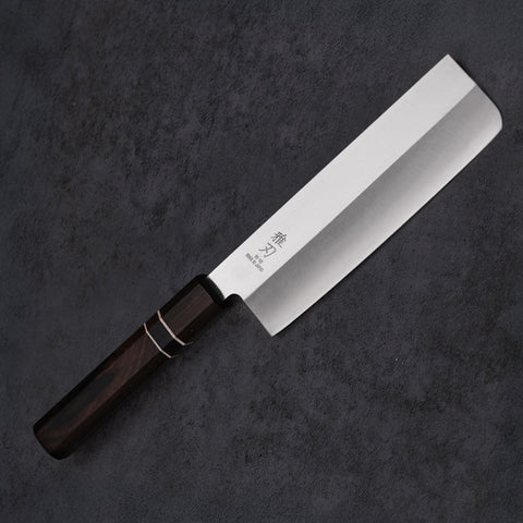 Nakiri VG-10 Ebony Wood Handle 180mm