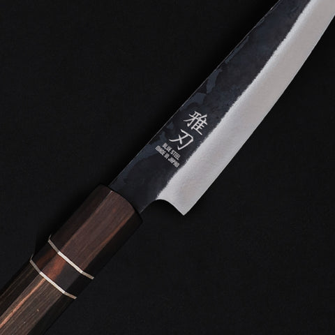 Petty Blue Steel Ebony Wood Handle 140mm Custom
