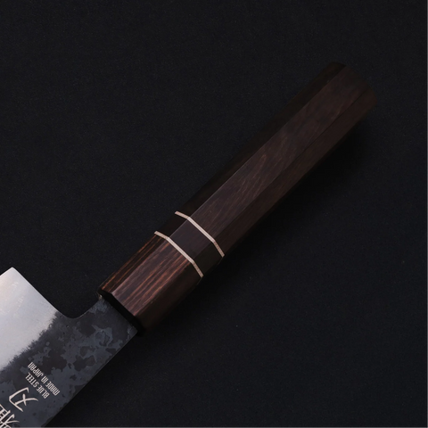 Honesuki Blue Steel Ebony Wood Handle 150mm/5.9in