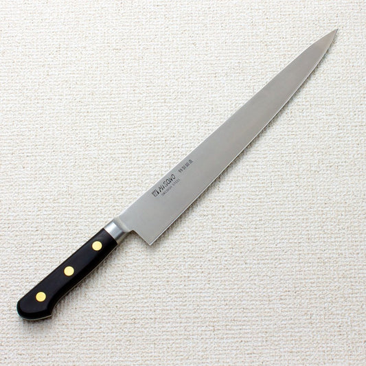 Misono Swedish Carbon Sujihiki 240mm (9.4")