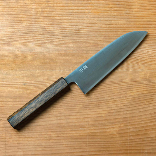 Kazan Ginsan Migaki Santoku 170mm (6.7")