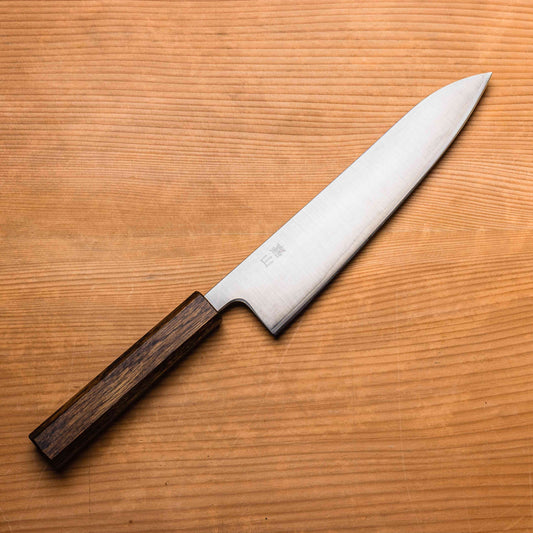 Kazan Ginsan Migaki Gyutou 240mm (9.4")