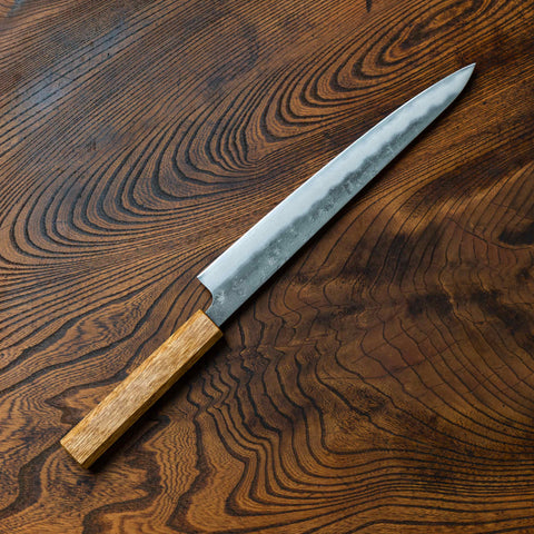 Kazan Ginsan Nashiji Sujihiki 240mm (9.4")