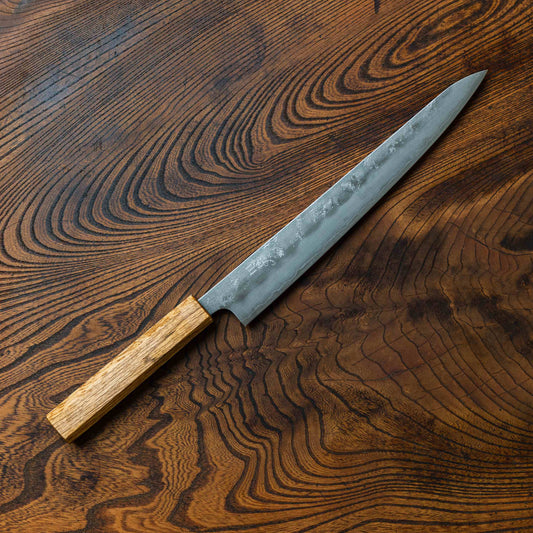 Kazan Ginsan Nashiji Sujihiki 240mm (9.4")