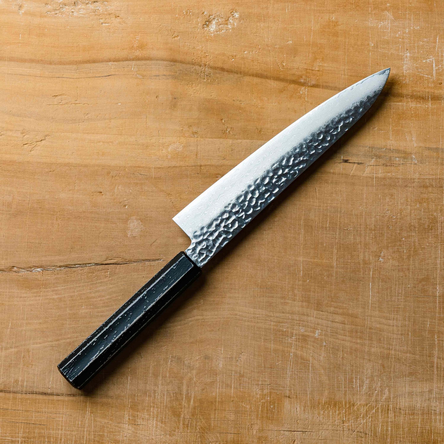 Sakai Takayuki 33 Layer Nanairo Wa-Gyutou 210mm (8.2") w/ Black Handle