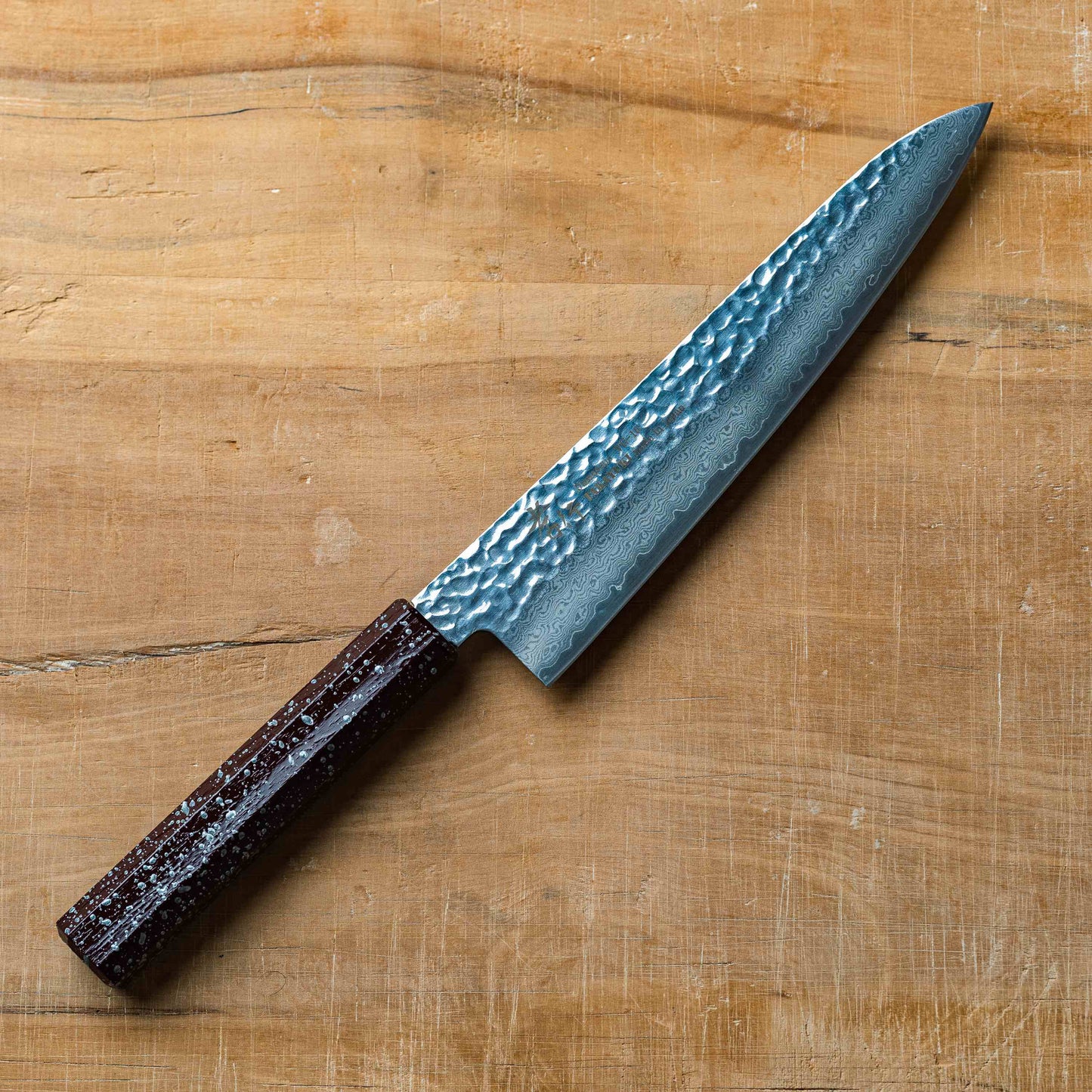 Sakai Takayuki 33 Layer Nanairo Wa-Gyutou 210mm (8.2") w/ Brown Handle