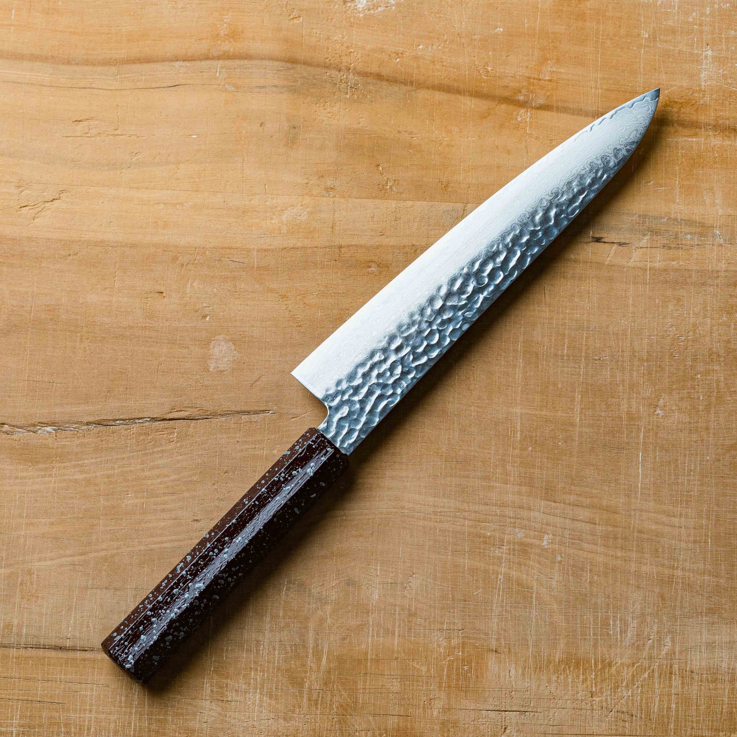 Sakai Takayuki 33 Layer Nanairo Wa-Gyutou 210mm (8.2") w/ Brown Handle