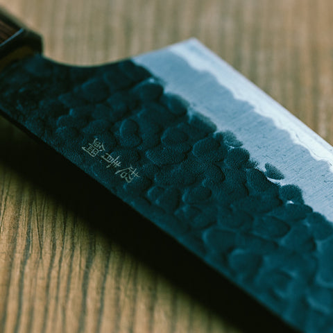 Sakai Takayuki AS Kurouchi Kengata Santoku 165mm
