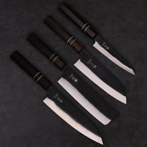4‑Piece Complete Kitchen Set | Japanese Knife Bundle (Gyuto, Nakiri, Petty, Santoku)