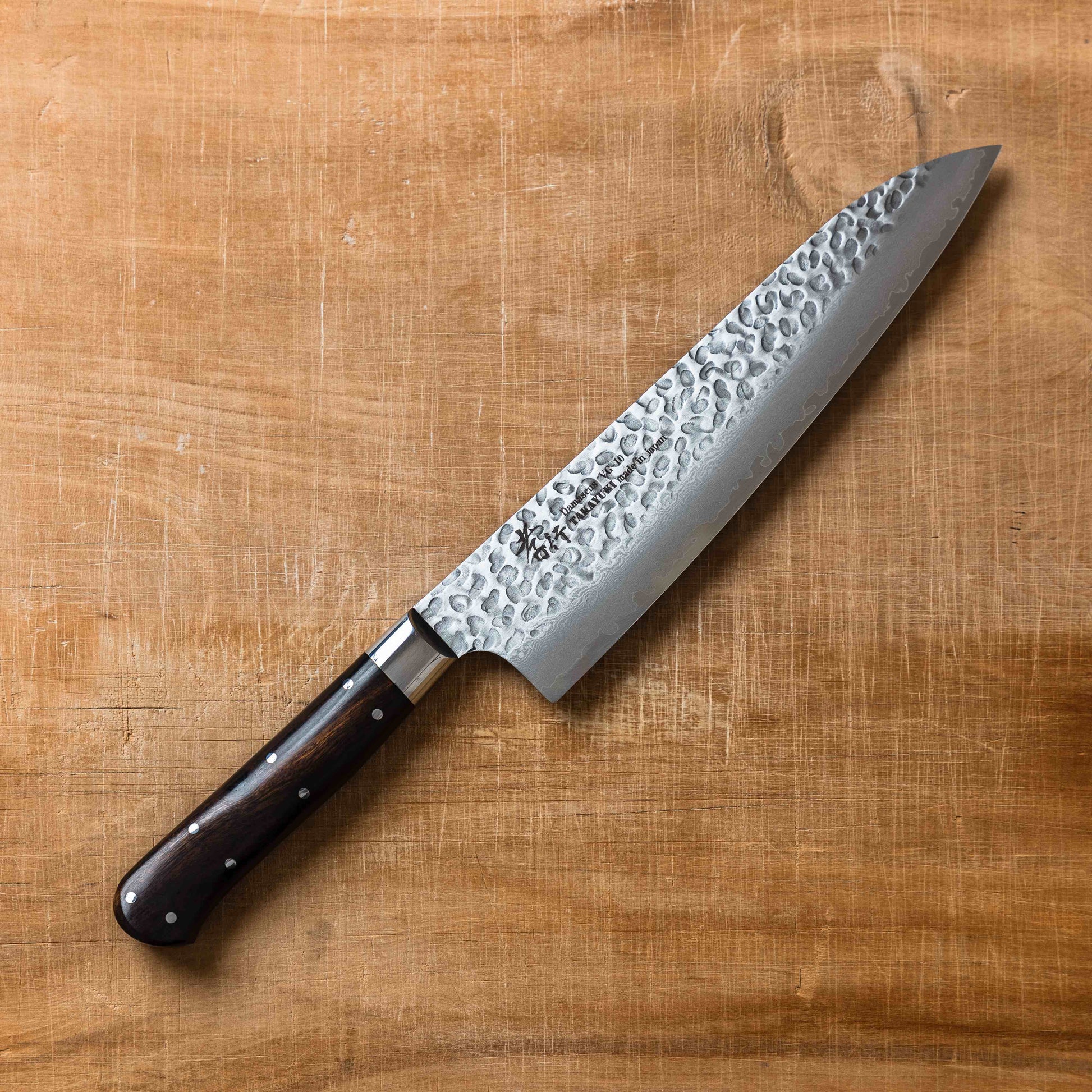 Sakai Takayuki Sugihara Damascus Gyutou 210mm (8.3")