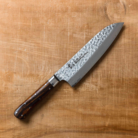 Sakai Takayuki Sugihara Damascus Santoku 180mm (7")