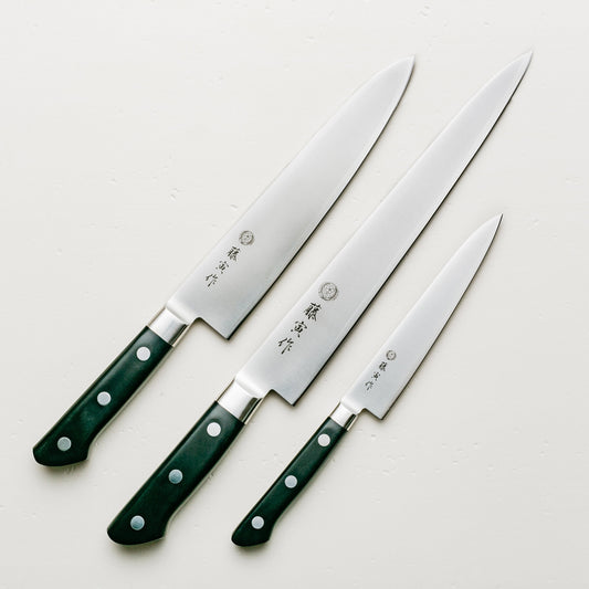 Tojiro DP Three Piece Set with Sujihiki