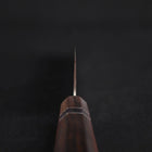 Blue Steel Ebony Wood Handle - Lewis Knife