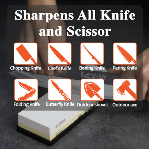 Japanese Double-sided Whetstone Include Non-slip Base