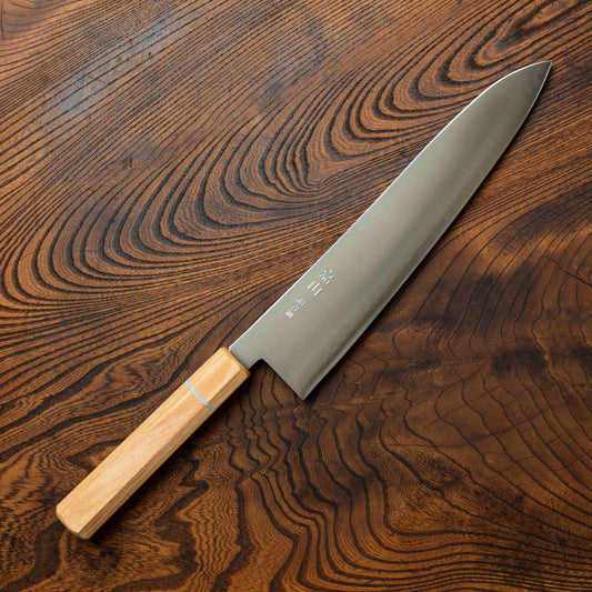 Kazan Aogami Super Gyutou 240mm (9.4")