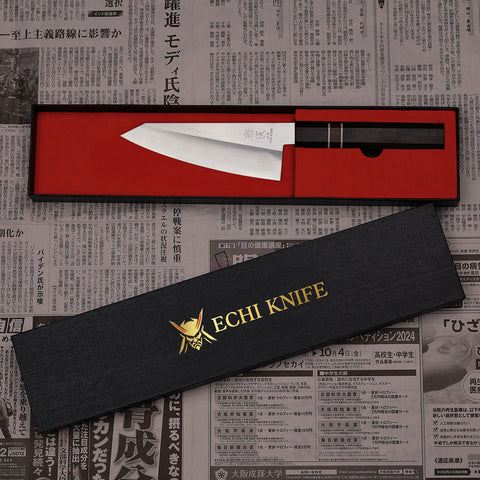 Honesuki VG-10 Ebony Wood Handle 150mm/5.9in Custom
