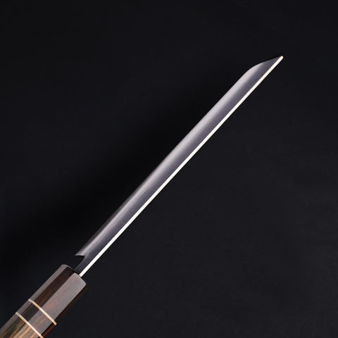 Nakiri Blue Steel Ebony Wood Handle 180mm Custom