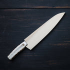 Sakai Takayuki Stag Sugihara Damascus Gyutou 210mm (8.2")