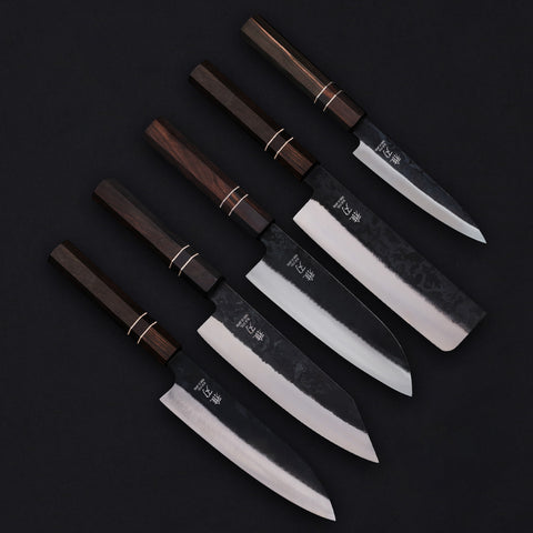5‑Piece Ultimate Home Cook Bundle | Japanese Knife Set (Gyuto, Nakiri, Petty, Santoku, Bunka)