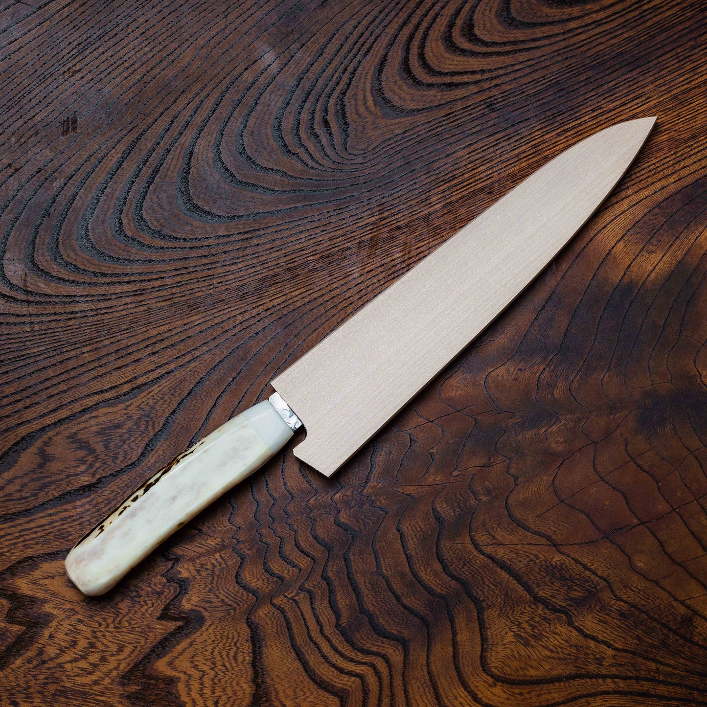 Sakai Takayuki Stag Sugihara Damascus Petty 150mm (5.9")